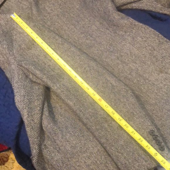 RALPH LAUREN Men’s Tweed Herringbone Single Breast Triple Button Wool Blazer LRG - Picture 15 of 16